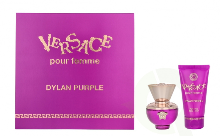 Versace Dylan Purple Pour Femme Giftset 80 ml Edp Spray 30ml/BodyLotion 50ml