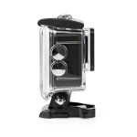 Nedis Action Cam | Dual Screen | 4K@30fps | 16 MPixel | Waterproof up to: 30.0 m | 90 min | Wi-Fi | App available for: Android™ / IOS | Mounts included | Black Nedis Action Cam | Dual Screen | 4K@30fps | 16 MPixel | Waterproof up to: 30.0 m | 90 min | Wi-Fi | App available for: Android™ / IOS | Mounts included | Black