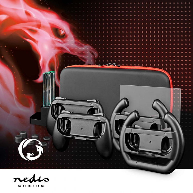 Nedis Gaming Starter Kit | Compatible with: Nintendo Switch (OLED) | 13-in-1 Nedis Gaming Starter Kit | Compatible with: Nintendo Switch (OLED) | 13-in-1