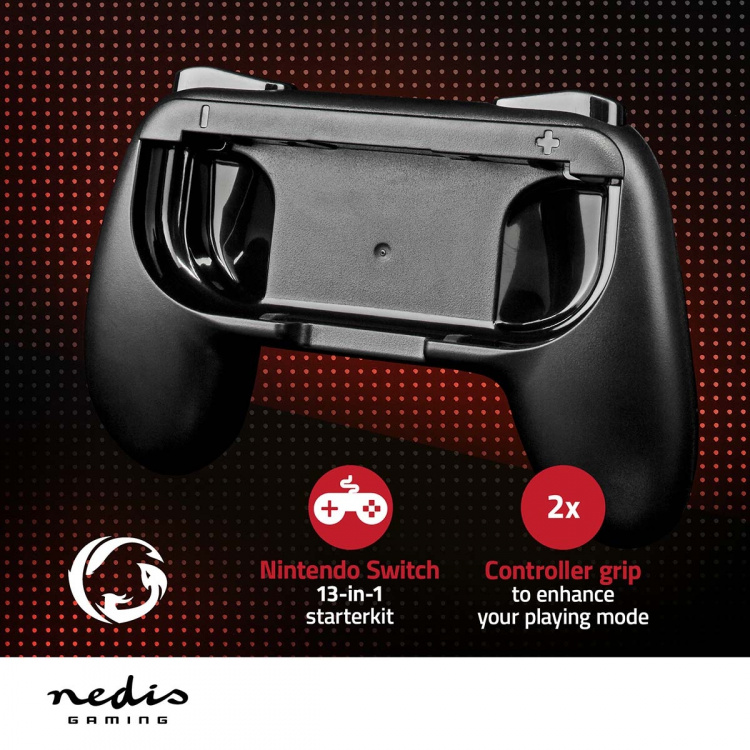 Nedis Gaming Starter Kit | Compatible with: Nintendo Switch (OLED) | 13-in-1 Nedis Gaming Starter Kit | Compatible with: Nintendo Switch (OLED) | 13-in-1