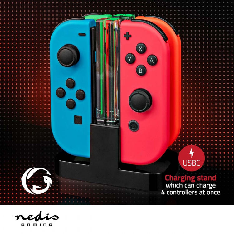 Nedis Gaming Starter Kit | Compatible with: Nintendo Switch (OLED) | 13-in-1 Nedis Gaming Starter Kit | Compatible with: Nintendo Switch (OLED) | 13-in-1