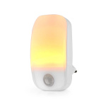 Nedis Plug-In LED Night Light | Motion sensor | Day/night sensor | 0.55 W | 11 lm | Warm White Nedis Plug-In LED Night Light | Motion sensor | Day/night sensor | 0.55 W | 11 lm | Warm White