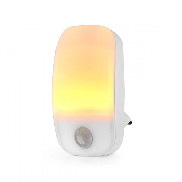 Nedis Plug-In LED Night Light | Motion sensor | Day/night sensor | 0.55 W | 11 lm | Warm White Nedis Plug-In LED Night Light | Motion sensor | Day/night sensor | 0.55 W | 11 lm | Warm White