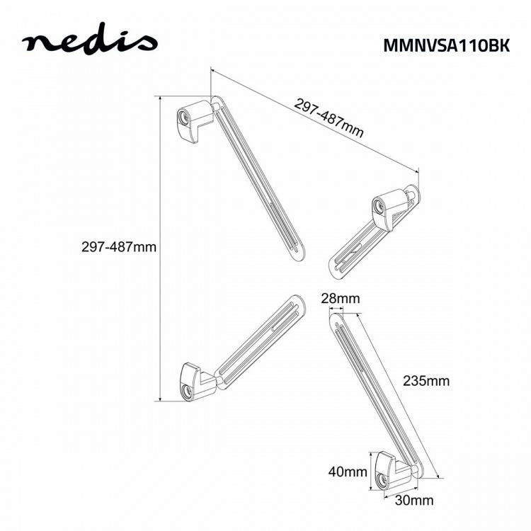 Nedis Adapter Mount Kit | 13 