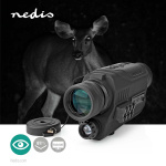 Nedis Monocular | Magnification: 5 x | Objective lens diameter: 32 mm | Field of view: 87 m | Night vision | Travel bag included