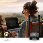 Nedis Network Dongle | Wi-Fi | AC1200 | 2.4/5 GHz (Dual Band) | USB3.0 | Wi-Fi speed total: 1200 Mbps | Windows 10 / Windows 11 / Windows 8 Nedis Network Dongle | Wi-Fi | AC1200 | 2.4/5 GHz (Dual Band) | USB3.0 | Wi-Fi speed total: 1200 Mbps | Windows 10 / Windows 11 / Windows 8