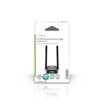 Nedis Network Dongle | Wi-Fi | AC1200 | 2.4/5 GHz (Dual Band) | USB3.0 | Wi-Fi speed total: 1200 Mbps | Windows 10 / Windows 11 / Windows 8 Nedis Network Dongle | Wi-Fi | AC1200 | 2.4/5 GHz (Dual Band) | USB3.0 | Wi-Fi speed total: 1200 Mbps | Windows 10 / Windows 11 / Windows 8