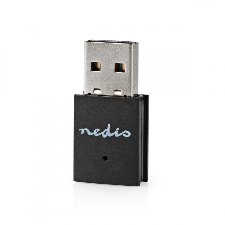 Nedis Network Dongle | Wi-Fi | N300 | 2.4 GHz | USB2.0 | Wi-Fi speed total: 300 Mbps | Windows 10 / Windows 11 / Windows 8