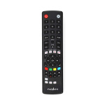 Nedis Universal Remote Control | Preprogrammed | 1 Device | Amazon Prime / Disney + Button / Google Play Button / Netflix Button / Youtube Button | Infrared | Black