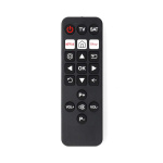 Nedis Universal Remote Control | Preprogrammed | 2 Devices | Disney + Button / Netflix Button | Infrared | Black
