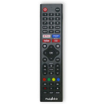 Nedis Replacement Remote Control | Suitable for: Hi-Sense | Preprogrammed | 1 Device | Amazon Prime / Disney + Button / Netflix Button / Rakuten TV Button | Infrared | Black Nedis Replacement Remote Control | Suitable for: Hi-Sense | Preprogrammed | 1 Device | Amazon Prime / Disney + Button / Netflix Button / Rakuten TV Button | Infrared | Black
