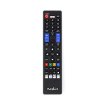 Nedis Replacement Remote Control | Suitable for: Samsung | Preprogrammed | 1 Device | Amazon Prime / Disney + Button / Netflix Button / Smart home Button / Youtube Button | Infrared | Black Nedis Replacement Remote Control | Suitable for: Samsung | Preprogrammed | 1 Device | Amazon Prime / Disney + Button / Netflix Button / Smart home Button / Youtube Button | Infrared | Black