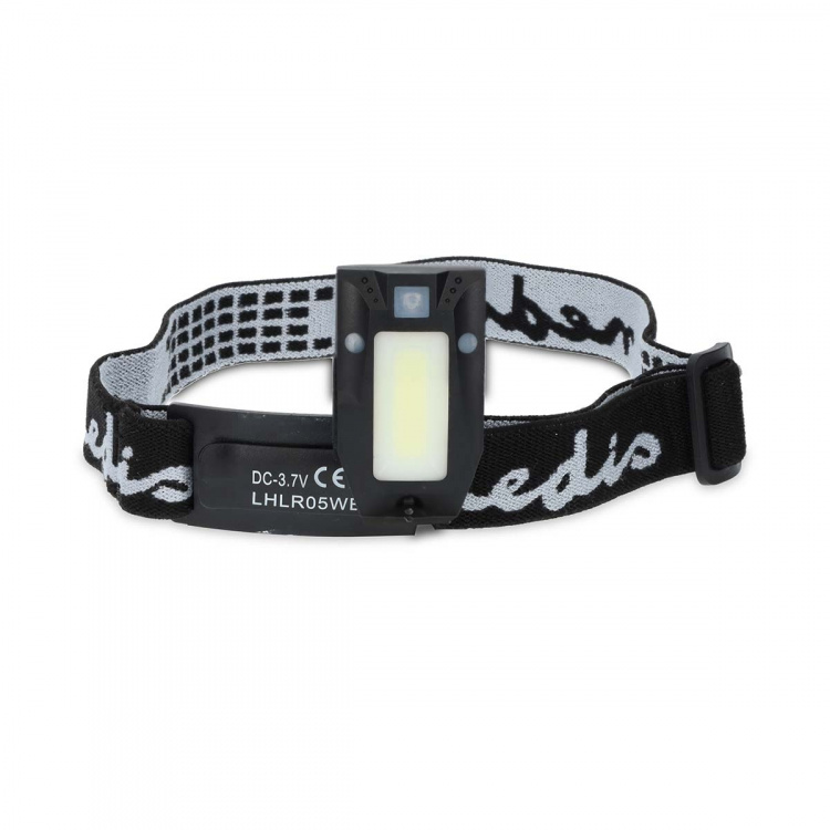 Nedis Headlight | Battery Powered / USB Powered | 3.7 V DC | Batteries included | Rechargeable | Rated luminous flux: 180 lm | Light range: 20 m Nedis Headlight | Battery Powered / USB Powered | 3.7 V DC | Batteries included | Rechargeable | Rated luminous flux: 180 lm | Light range: 20 m