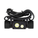 Nedis Headlight | Battery Powered / USB Powered | 3.7 V DC | Batteries included | Rechargeable | Rated luminous flux: 1000 lm | Light range: 180 m Nedis Headlight | Battery Powered / USB Powered | 3.7 V DC | Batteries included | Rechargeable | Rated luminous flux: 1000 lm | Light range: 180 m