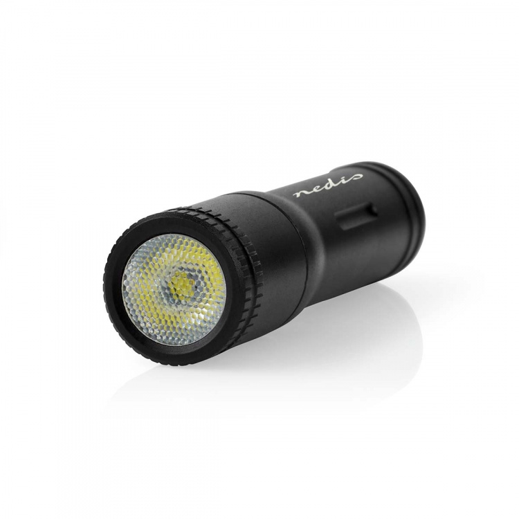 Nedis LED Torch | Battery Powered | 1.5 V DC | 3 W | 1x AAA/LR03 | Rated luminous flux: 100 lm | Light range: 35 m | Beam angle: 10 ° Nedis LED Torch | Battery Powered | 1.5 V DC | 3 W | 1x AAA/LR03 | Rated luminous flux: 100 lm | Light range: 35 m | Beam angle: 10 °