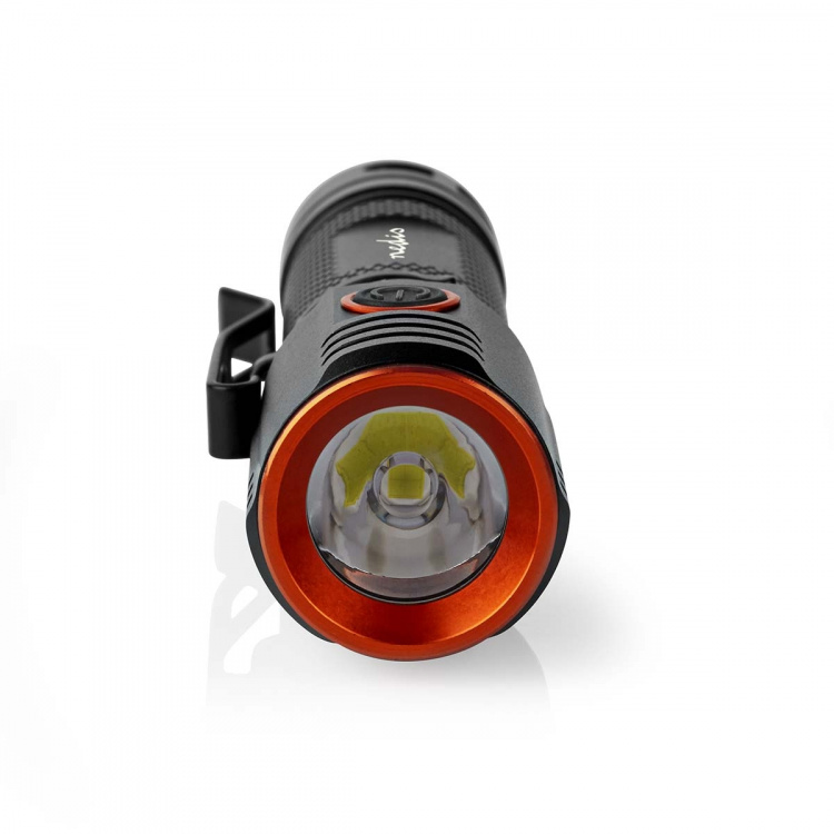 Nedis LED Torch | Battery Powered | 3.7 V DC | 20 W | N/A | Batteries included | Rechargeable | Rated luminous flux: 2000 lm | Light range: 180 m | Beam angle: 10 ° Nedis LED Torch | Battery Powered | 3.7 V DC | 20 W | N/A | Batteries included | Rechargeable | Rated luminous flux: 2000 lm | Light range: 180 m | Beam angle: 10 °