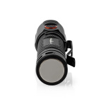 Nedis LED Torch | Battery Powered | 3.7 V DC | 20 W | N/A | Batteries included | Rechargeable | Rated luminous flux: 2000 lm | Light range: 180 m | Beam angle: 10 °