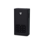 Nedis Vault | Key Safe | Key Lock | Outdoor | IPX5 | Inner volume: 0.17 l | 2 Keys Included | Black