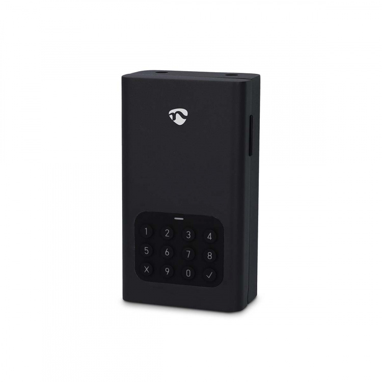 Nedis Vault | Key Safe | Key Lock | Outdoor | IPX5 | Inner volume: 0.17 l | 2 Keys Included | Black