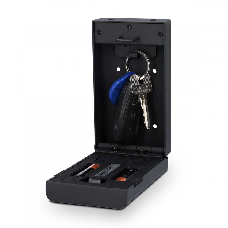 Nedis Vault | Key Safe | Key Lock | Outdoor | IPX5 | Inner volume: 0.17 l | 2 Keys Included | Black