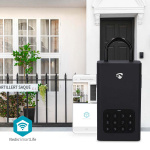 Nedis Vault | Key Safe | Key Lock | Outdoor | IPX5 | Inner volume: 0.17 l | 2 Keys Included | Black