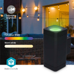 Nedis SmartLife Floodlight | 760 lm | Bluetooth® | 8.5 W | Warm to Cool White | 2700 - 6500 K | ABS | Android™ / IOS