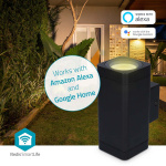Nedis SmartLife Floodlight | 760 lm | Bluetooth® | 8.5 W | Warm to Cool White | 2700 - 6500 K | ABS | Android™ / IOS