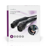 Nedis Electric Vehicle Cable | Cable Type 2 | 16 A | 11000 W | 3-Phases | 5.00 m | Black | Gift Box Nedis Electric Vehicle Cable | Cable Type 2 | 16 A | 11000 W | 3-Phases | 5.00 m | Black | Gift Box