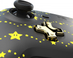 PDP Gaming Rematch Glow Wireless Controller - trådlös spelkontroll, Mario Stars, Switch PDP Gaming Rematch Glow Wireless Controller - trådlös spelkontroll, Mario Stars, Switch