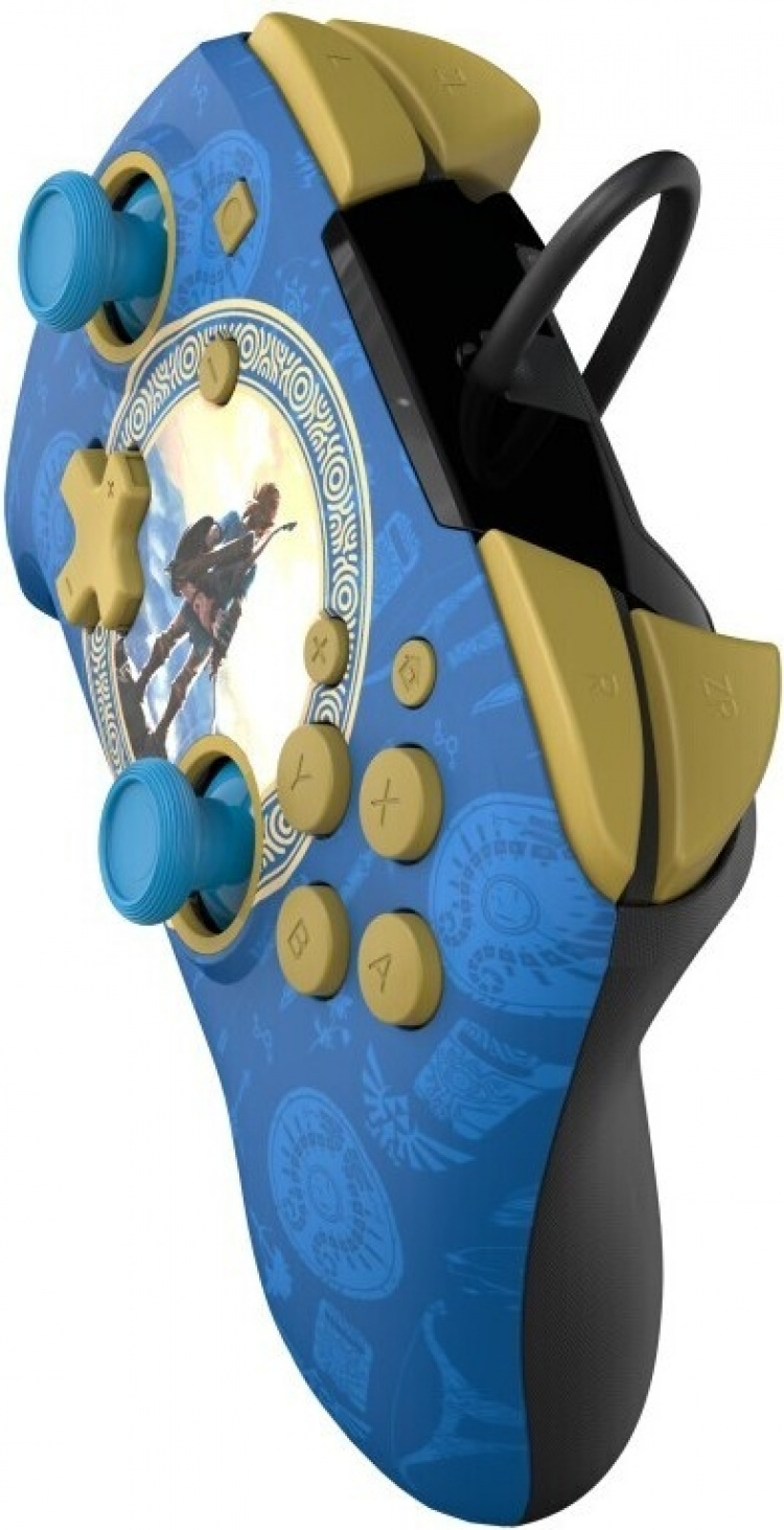 PDP Gaming Rematch Wired Controller – Hyrule Blue - trådbunden styrning, Switch PDP Gaming Rematch Wired Controller – Hyrule Blue - trådbunden styrning, Switch