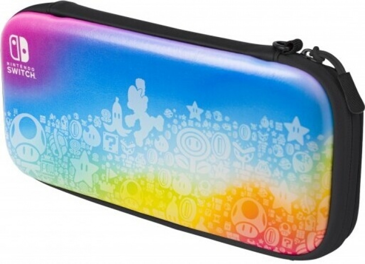 PDP Gaming Slim Deluxe Travel Case – Star Spectrum -skyddsväska, Switch PDP Gaming Slim Deluxe Travel Case – Star Spectrum -skyddsväska, Switch