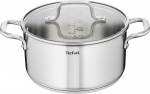 Tefal Virtuoso gryta, 24 cm / 5,3 L, rostfritt stål