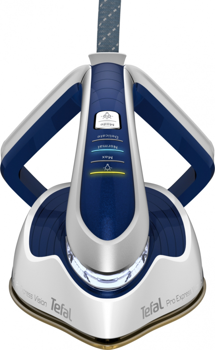 TEFAL Pro Express Vision GV9812E0 steam Blå/vit