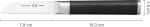 Fiskars Sensei rotkniv, 7cm