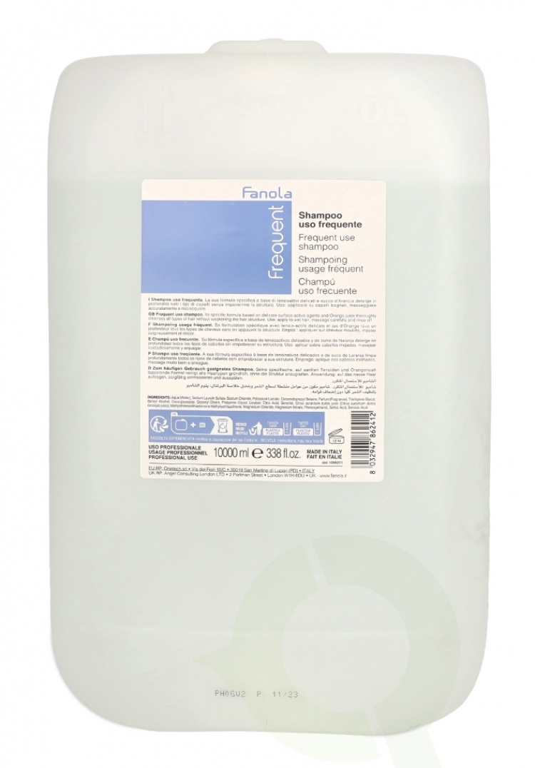 Fanola Frequent Frequent Use Shampoo 10000 ml
