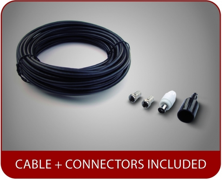 One For All SV9453 UHF utomhusantenn, 15 dB gain och LTE-filtrering