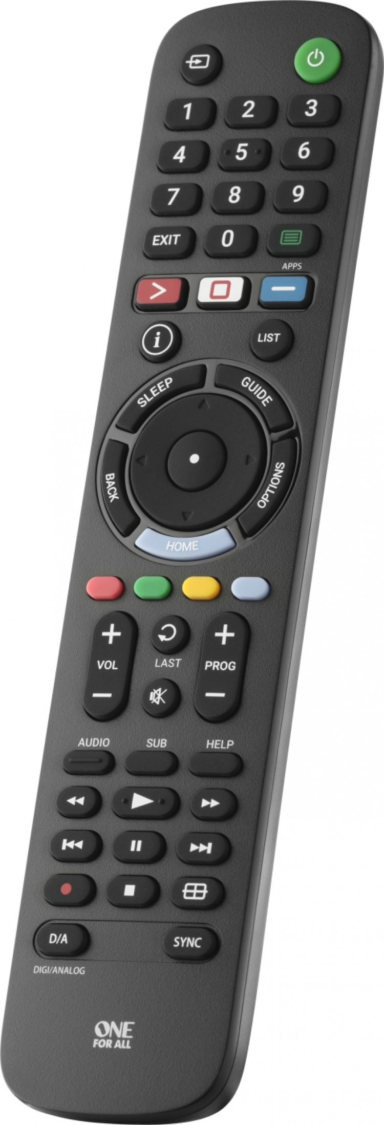 One For All URC 4912 universell fjärrkontroll för Sony TV-apparater