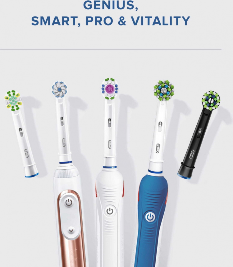 Oral B Precision Clean - utbytesborste, 4 stycken