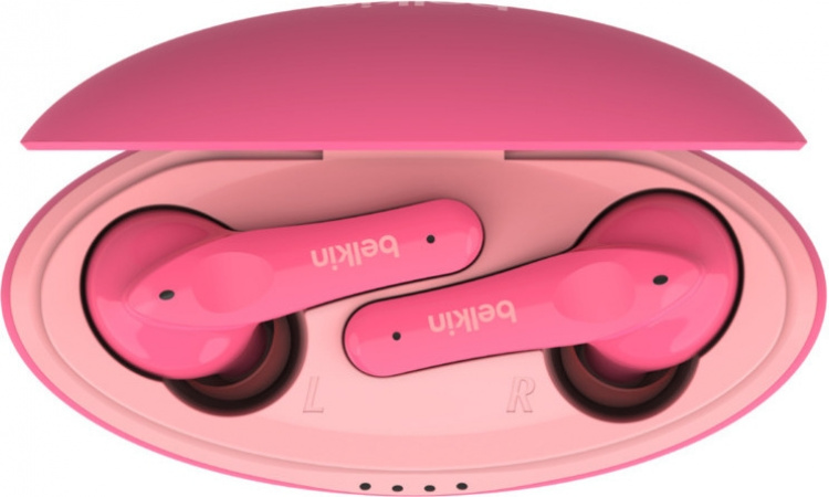 Belkin Soundform Nano - Hörlurar för barn, rosa