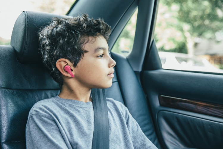 Belkin Soundform Nano - Hörlurar för barn, rosa