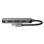 Nedis USB Hub | USB-A Male | 4x USB A Female | 4 port(s) | USB 2.0 / USB 3.2 Gen 1 | USB Powered Nedis USB Hub | USB-A Male | 4x USB A Female | 4 port(s) | USB 2.0 / USB 3.2 Gen 1 | USB Powered