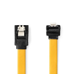 Nedis SATA Cable | 6 Gbps | SATA 7-Pin Female | SATA 7-Pin Female | Nickel Plated | 0.50 m | Flat | PVC | Yellow | Box