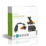 Nedis Video Grabber | USB 2.0 | 480p | A/V Cable / Scart Nedis Video Grabber | USB 2.0 | 480p | A/V Cable / Scart