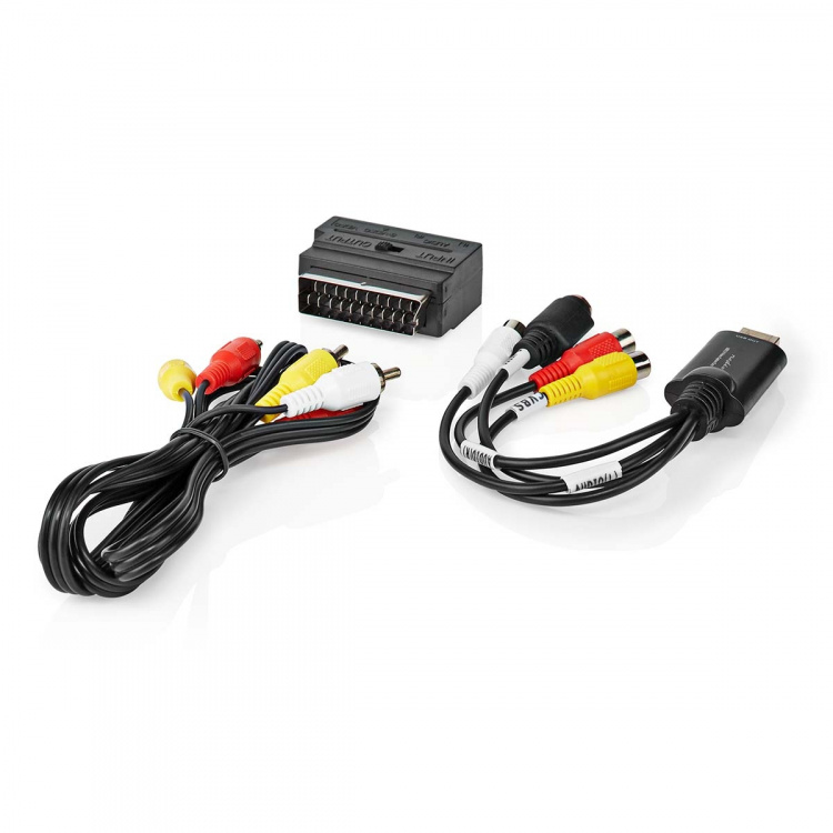 Nedis Video Grabber | USB 2.0 | 480p | A/V Cable / Scart Nedis Video Grabber | USB 2.0 | 480p | A/V Cable / Scart