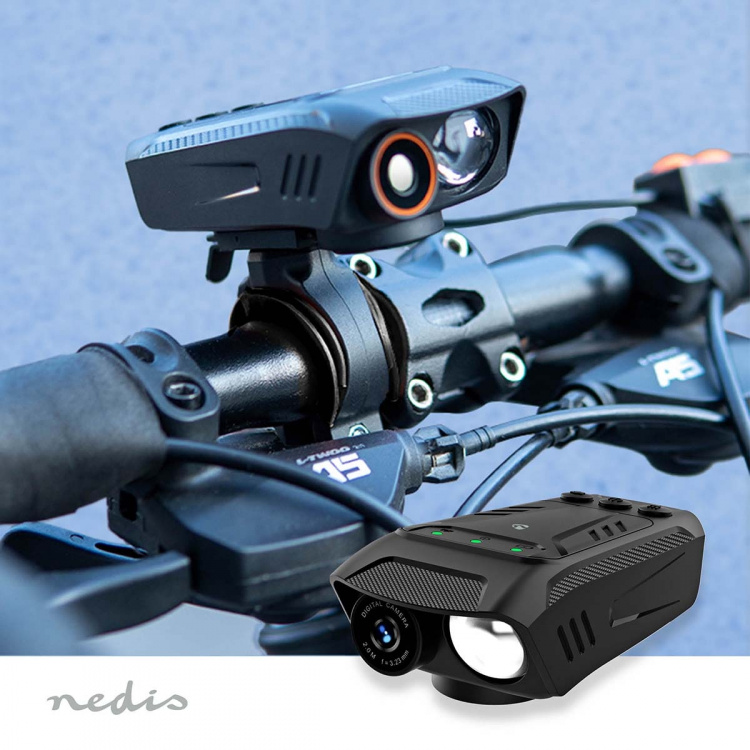 Nedis Cycling Camera | 1080p@30fps | 2 MPixel | 600 min | 70 ° | 300 min | Mounts included | Black Nedis Cycling Camera | 1080p@30fps | 2 MPixel | 600 min | 70 ° | 300 min | Mounts included | Black