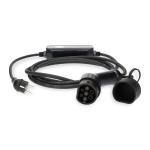 Nedis Electric Vehicle Portable Charger | AT-N05V3V3-F 3G1.5 | 1380 / 2300 / 3680 W | 6 / 8 / 10 / 13 / 16 A | 1 Phase | 5.00 m | Black | Gift Box