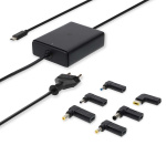 Nedis Notebook Adapter | 65 W | 5 / 9 / 12 / 15 / 20 V DC | 2.4 / 3.0 / 3.25 A | Used for: Notebook / Smartphone / Tablet | Euro / Type-C (CEE 7/16) Nedis Notebook Adapter | 65 W | 5 / 9 / 12 / 15 / 20 V DC | 2.4 / 3.0 / 3.25 A | Used for: Notebook / Smartphone / Tablet | Euro / Type-C (CEE 7/16)