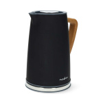 Nedis Electric Kettle | 1.7 l | Soft-Touch | Black | Rotatable 360 degrees | Concealed heating element | Strix® controller | Boil-dry protection Nedis Electric Kettle | 1.7 l | Soft-Touch | Black | Rotatable 360 degrees | Concealed heating element | Strix® controller | Boil-dry protection