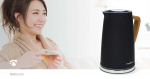 Nedis Electric Kettle | 1.7 l | Soft-Touch | Black | Rotatable 360 degrees | Concealed heating element | Strix® controller | Boil-dry protection Nedis Electric Kettle | 1.7 l | Soft-Touch | Black | Rotatable 360 degrees | Concealed heating element | Strix® controller | Boil-dry protection