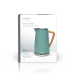 Nedis Electric Kettle | 1.7 l | Soft-Touch | Green | Rotatable 360 degrees | Concealed heating element | Strix® controller | Boil-dry protection Nedis Electric Kettle | 1.7 l | Soft-Touch | Green | Rotatable 360 degrees | Concealed heating element | Strix® controller | Boil-dry protection